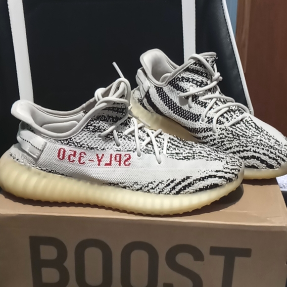 Yeezys zebras